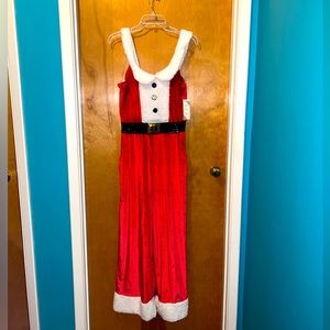 Festive Christmas jumpsuit NWT L